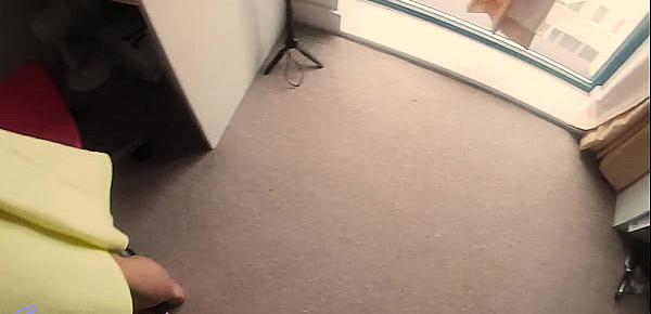  She was begging to cum inside, so she took the condom off